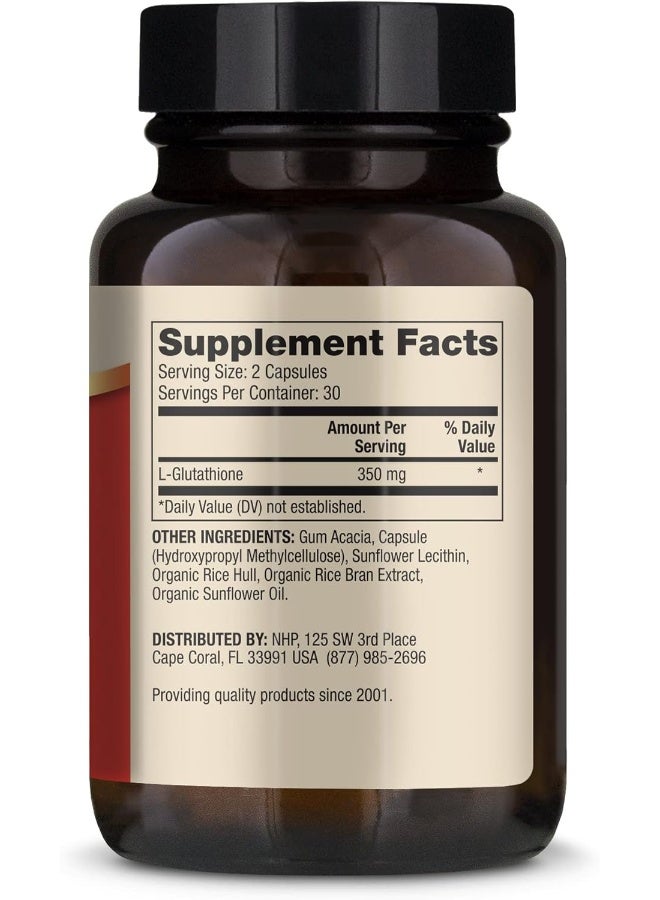 Dr. Mercola Liposomal Glutathione, 30 Servings (60 Capsules), 350 mg Per Serving, Dietary Supplement, Supports Energy Production, Non-GMO - Image 2